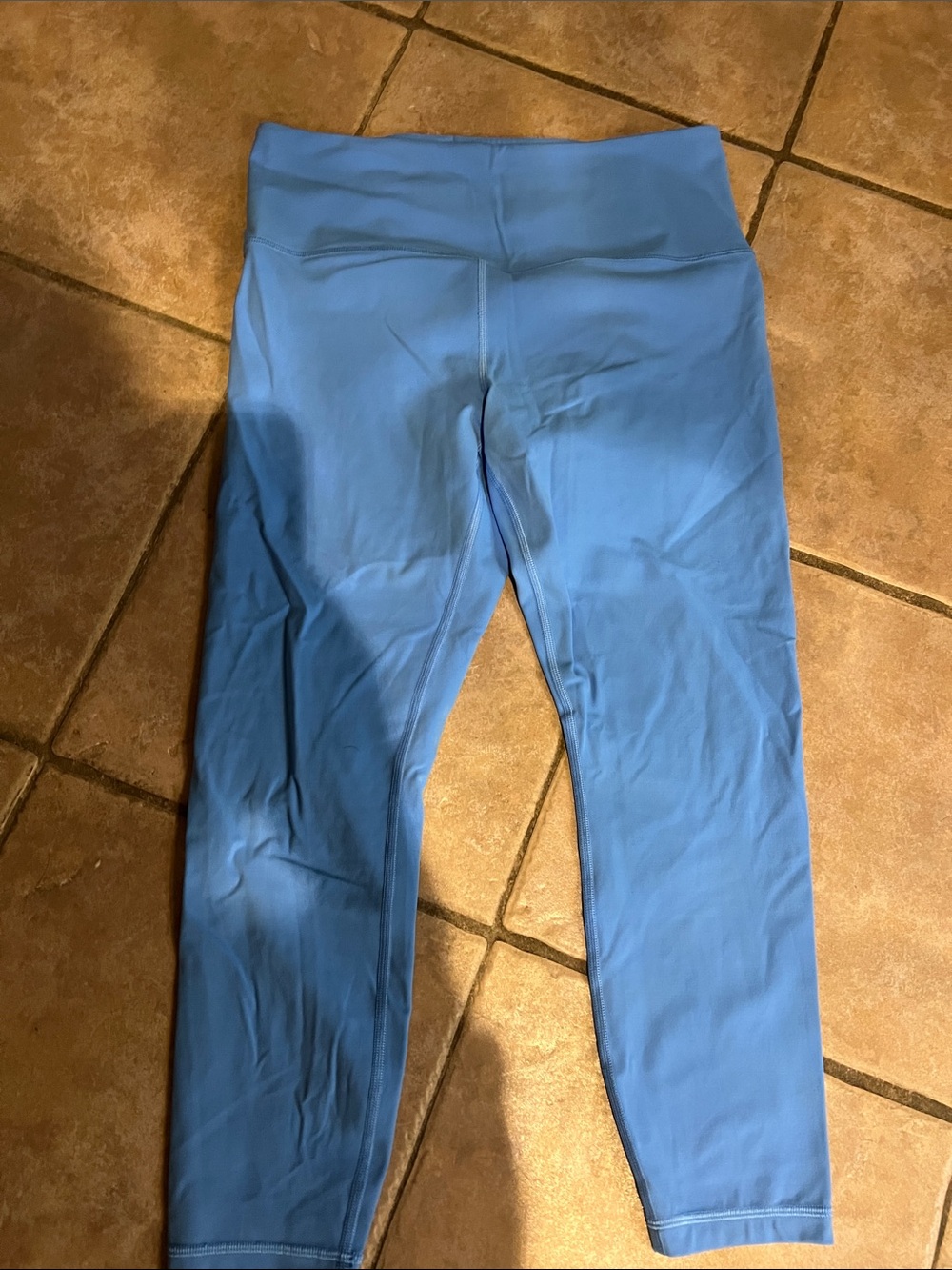 Athleta Light Blue High-Waist Leggings